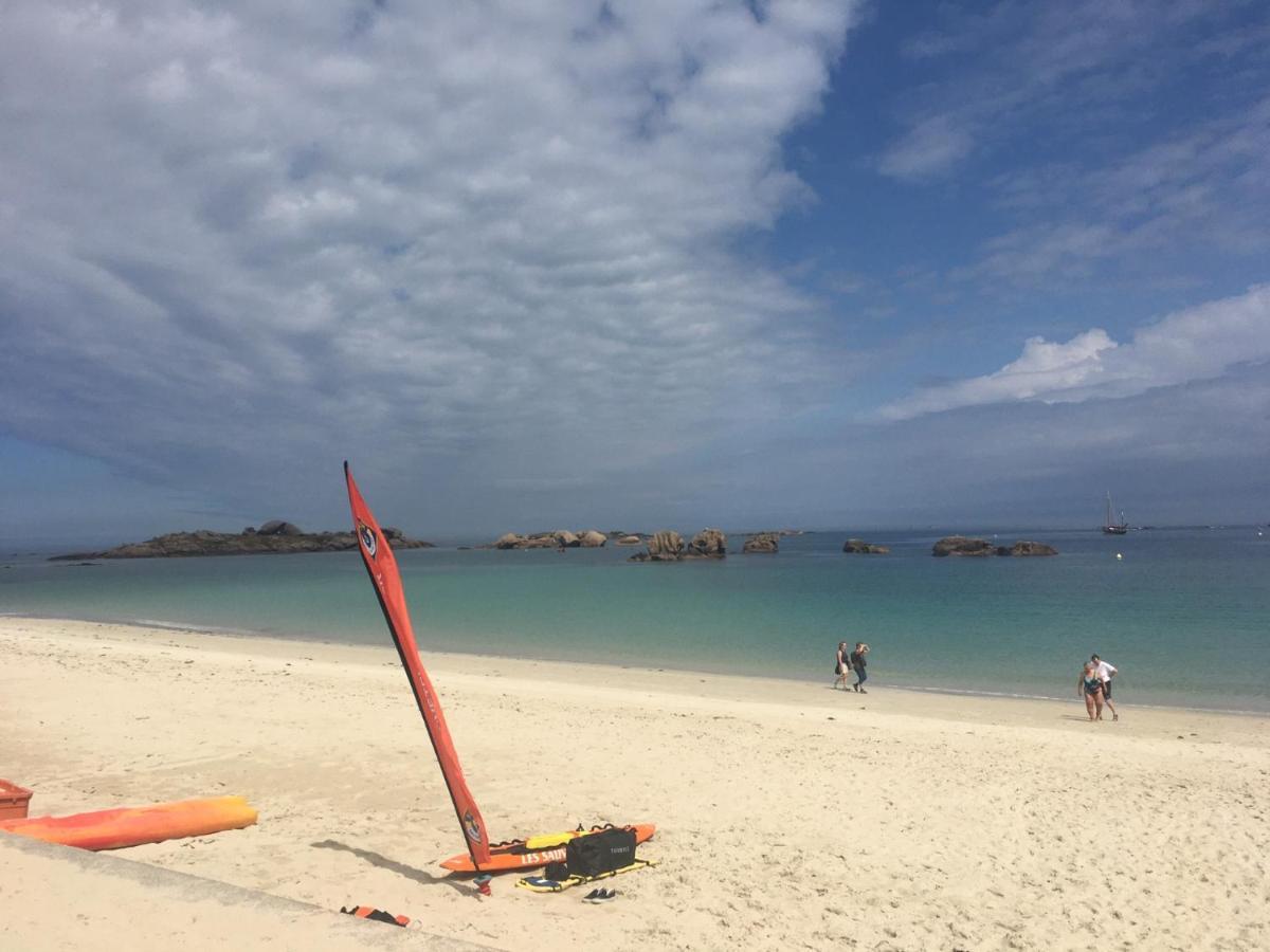 Belle Vue Sur Mer Saint-Michel-en-Grève Eksteriør billede